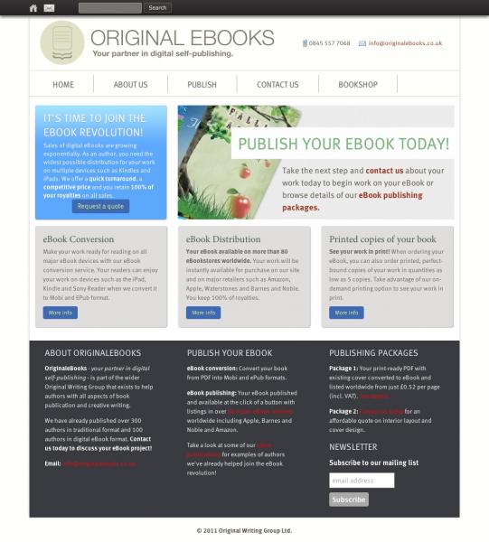 OriginaleBooks - Your partner in digital self-publishing